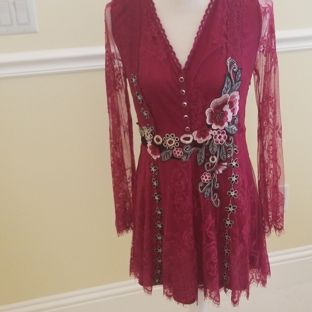 Top/mini dress